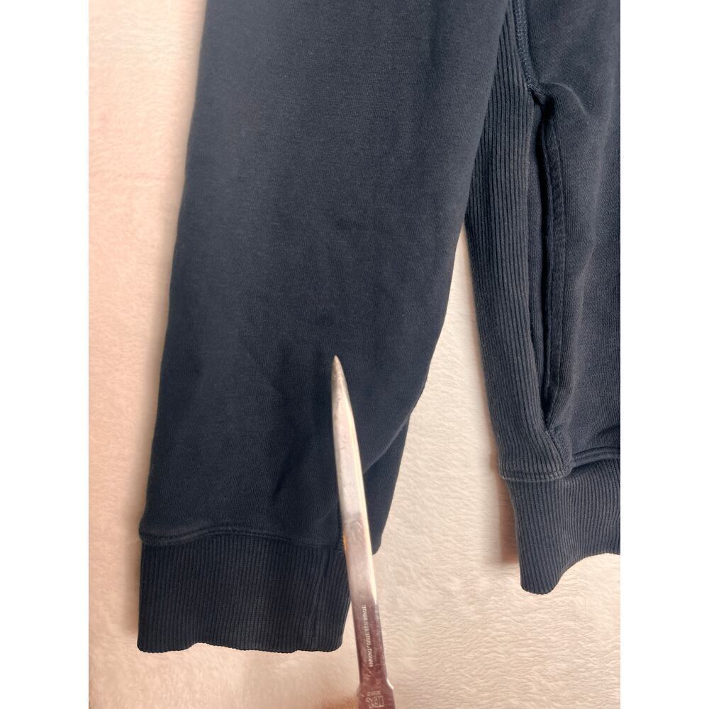 ACE Pullover Hooded French Terry Sweatshirt Navy Blue sz XL Lounge Preppy Basic - Picture 7 of 12